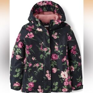 Medium 7/8 The Children's Place Girls Heavy 3 in 1 Winter Jacket Fleece